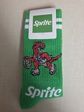 Sprite Toronto Raptors Crew Socks - Men's Casual Crew